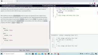Tutorial 18 - iterate through keys of object with a for...in statement - freecodecamp