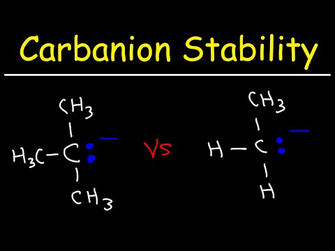 Video: Verschil Tussen Carbocatie En Carbanion