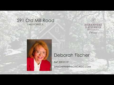 591 Old Mill Road, Lake Forest, IL home video tour
