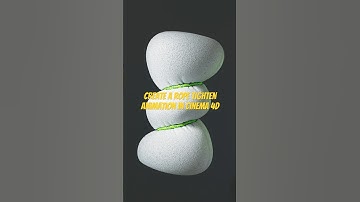 Create a rope tighten animation in Cinema 4D #3d #3dartist #3drender #3dtutorial #c4d #cinema4d