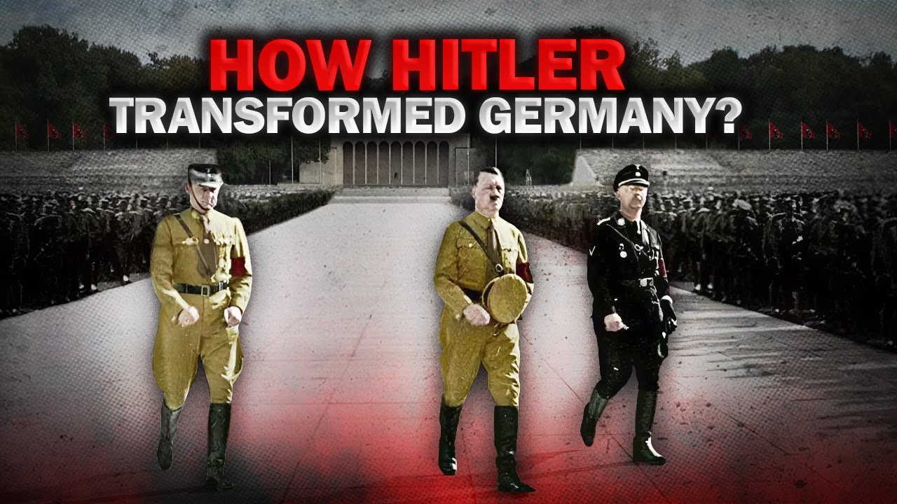 How did HITLER prepare GERMANY and turn it into a SUPER POWER?