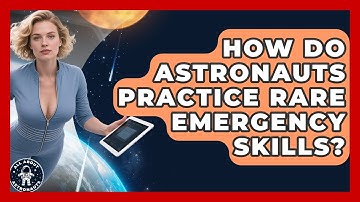 How Do Astronauts Practice Rare Emergency Skills? - All About Astronauts