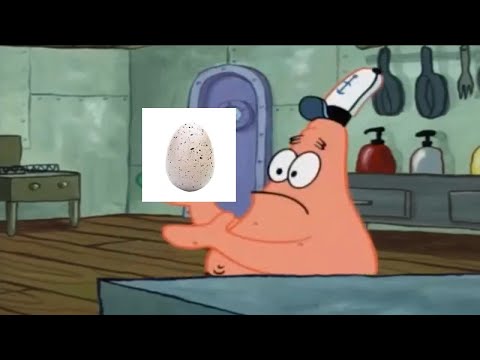 Patrick that's a dinosaur egg