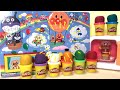 レンジでチンしてアンパンマンパズル 8色のねんどをチンしてください! "Anpanman cooks at a Microwave"
