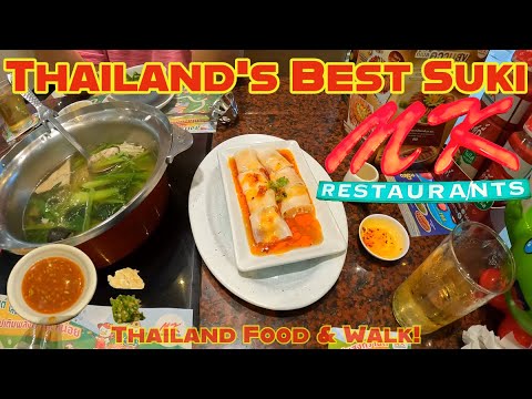 Eating Thailand’s #1 Suki MK Restaurants - Really That Good In 2025???