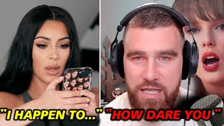 Travis Kelce CALLS OUT Kim Kardashian For SH*TTING of Taylor Swift’s Dancing