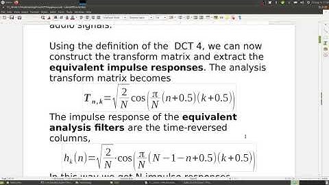 Lecture Multirate Signal Processing, Part 11