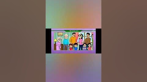 Class 1 : EVS - My Family .