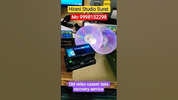 best old Vhs,vcr, cd, dv, hi8, DVD  cleaning and data recovery  Service india #YouTube #viral #short
