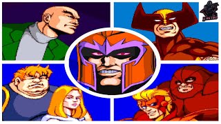 X-Men The Arcade Game - All Bosses + Ending (Marvel MaXimum Collection)
