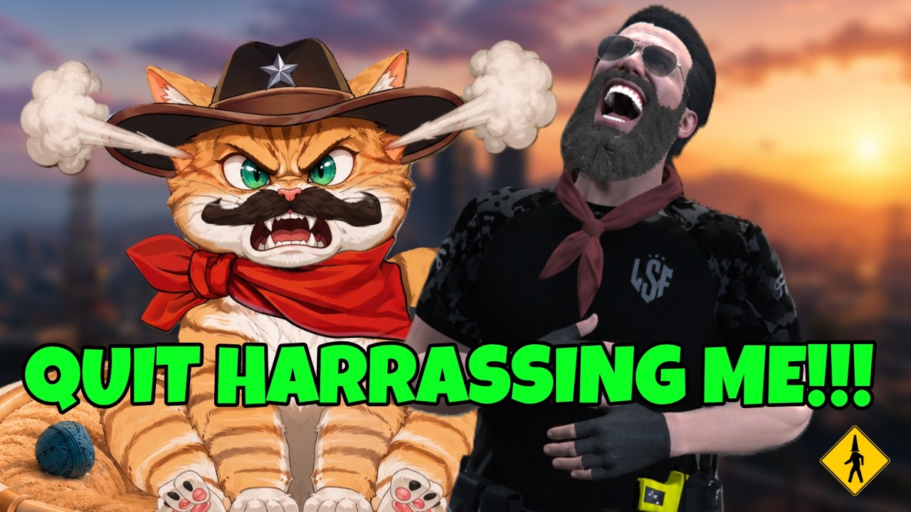 TheFaithfulSheriff RAGE QUITS When I Clone Him in GTA RP
