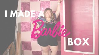 I Made A Life Size Barbie Box!