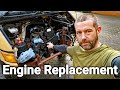 22/ DIY Camper Van Build, Iveco Daily Engine Replacement