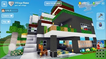 Block Craft 3D: Building Simulator Games For Free Gameplay #1851 (iOS & Android) | Modern House 🏠