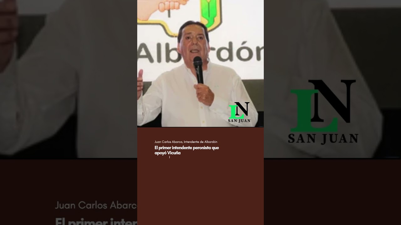 El primer intendente peronista que apoyó Vicuña