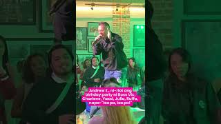 Andrew E. niriot ang bday party ni Boss Vic; Charlene, Yassi, Julia, Ruffa, napa 'Isa pa, isa pa!'