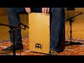 MEINL Percussion MCAJ100BK-MA+ Headliner Snare Cajon