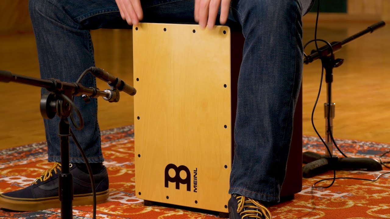 MEINL Percussion MCAJ100BK-MA+ Headliner Snare Cajon - YouTube