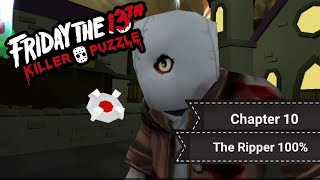 Friday The 13th Killer Puzzle - Chapter 10 The Ripper - 100% Walkthrough