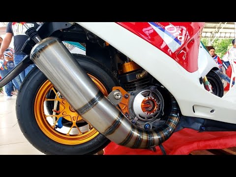 Honda Dio Af 18 A 125cc Radiador Y Muflers Jiso Hd Youtube