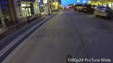 GoPro Hero3 Low LIght Test Comparison