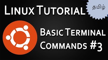 Basic terminal commands in Ubuntu | Linux Beginners #3 | Tamil Tutorials