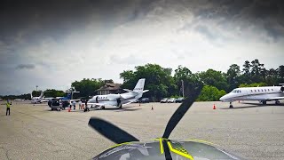 Flying Our Cirrus SR22T G7 To Hilton Head, South Carolina | KPWK to KHXD