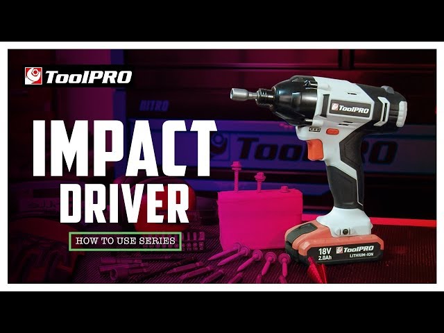 How to use an Impact Driver class=