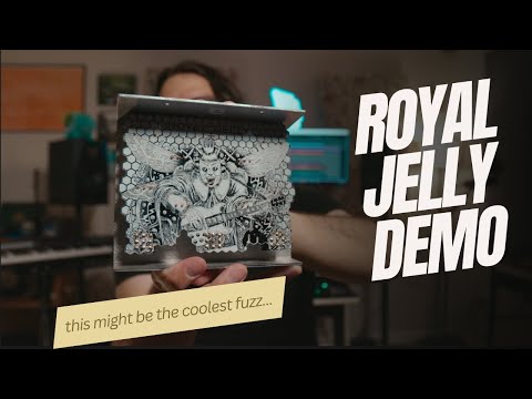 Beetronics  Jelly Fuzz/ODの2in1です。 Beetronics Royal Jelly - OD/FUZZ Blender - YouTube