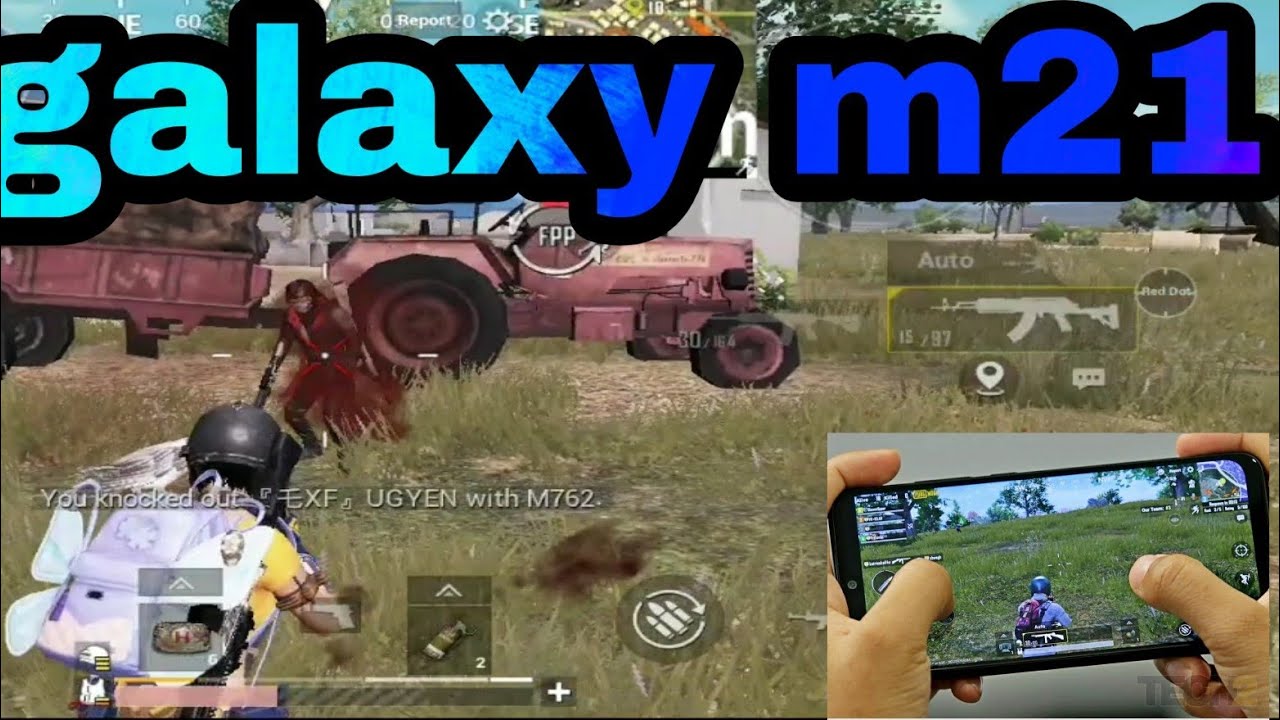 m21 pubg gameplay /Samsung Galaxy m21 best battery test  pubg