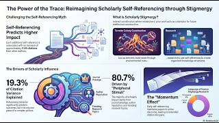 Self-referencing is a biological mark of sustained deep engagement with a problem #stigmergy
