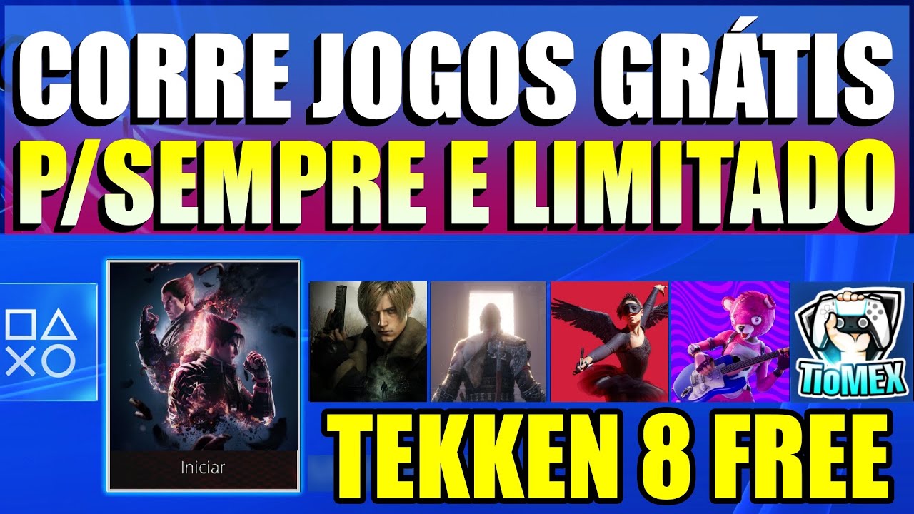 Vazou Tudo?! JOGOS GRÁTIS PSN PLUS NOVEMBRO 2023 ! Só JOGÃO!!! 