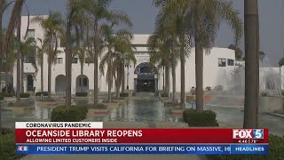 Oceanside Library Reopens