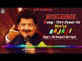 Tere Pyaar Ne Lyrical Song | Rajaji | Govinda | Raveena Tandon | Udit narayan Hit Song