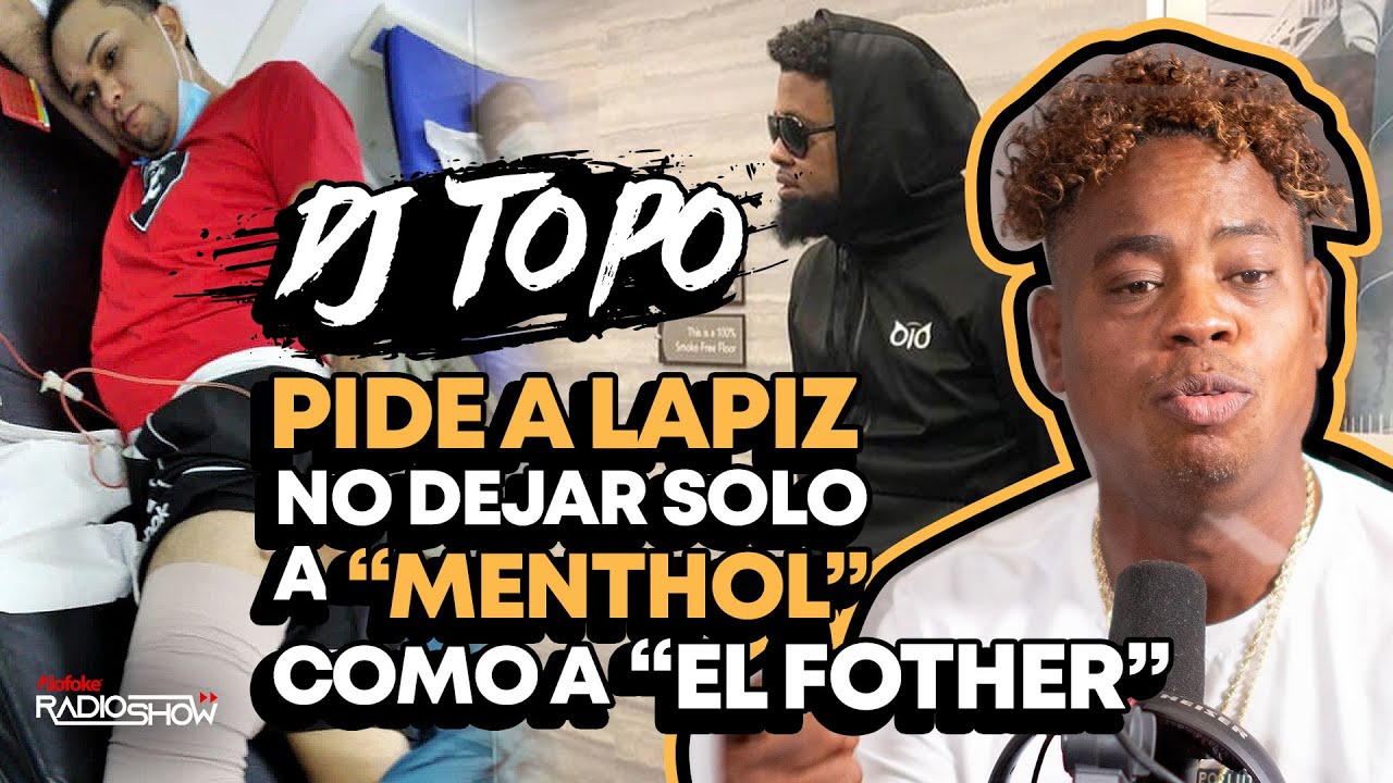 DJ TOPO PIDE A LAPIZ CONCIENTE NO DEJAR SOLO A 