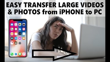 Guaranteed! How to Copy Large Videos and All Pictures from iphone to PC Windows