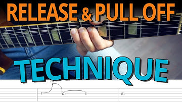 Guitar Bend, Release and Pull Off Technique