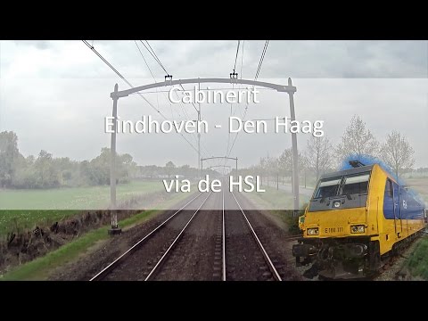 Cabinerit Eindhoven - Den Haag Centraal via de HSL