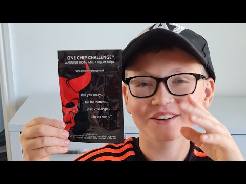 One Chip Challenge! Eating the worlds hottest nacho...and I survived!!