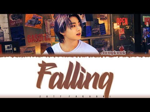 Jungkook FALLING Original Song Harry Styles Lyrics Color Coded Eng 