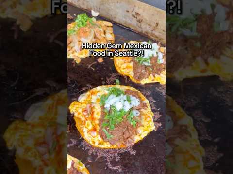 Video thumbnail: 🇲🇽 Trying what locals say are the best tacos in all of Seattle! @elcamionseattle !