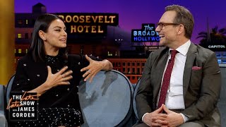 Mila Kunis & Christian Slater Are Addicted to Dating Shows
