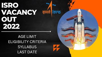 ISRO RECURITEMENT 2022 | ISRO VACANCY 2022 | SYLLABUS | EXAM PATTERN | ASSISTANT POST |PRADEEP RAWAT
