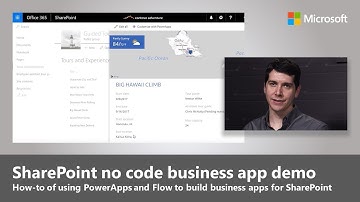 Zero code business process apps in SharePoint with PowerApps and Microsoft Flow