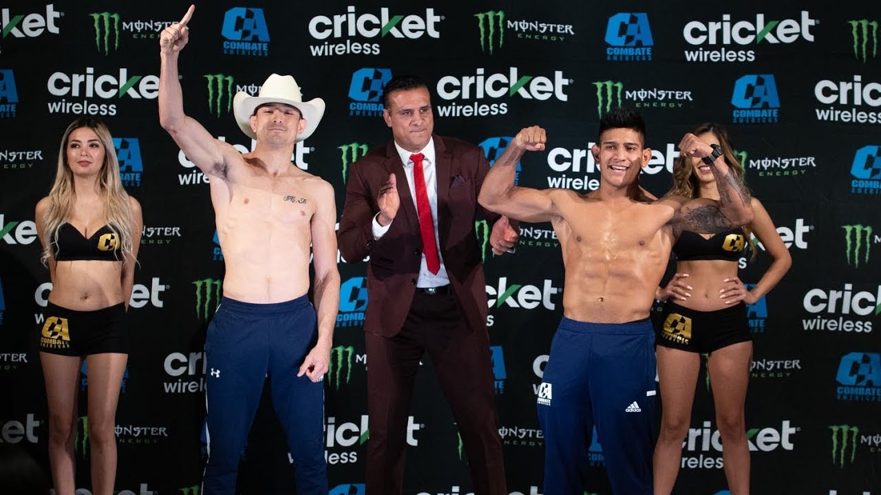 mexico primera division Official Weigh-Ins | Combate Estrellas Monterrey