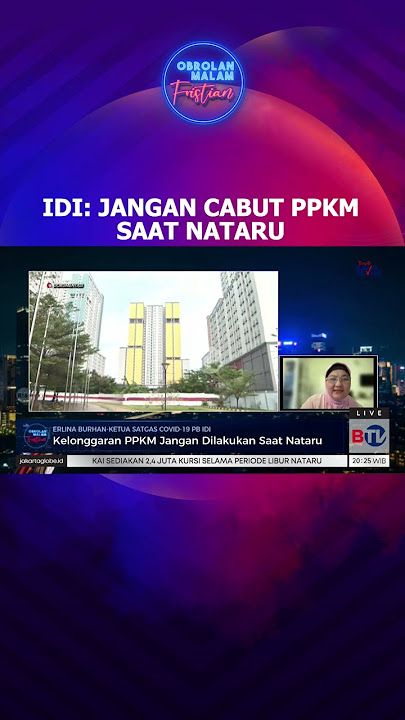 IDI: Jangan Cabut PPKM Saat Nataru