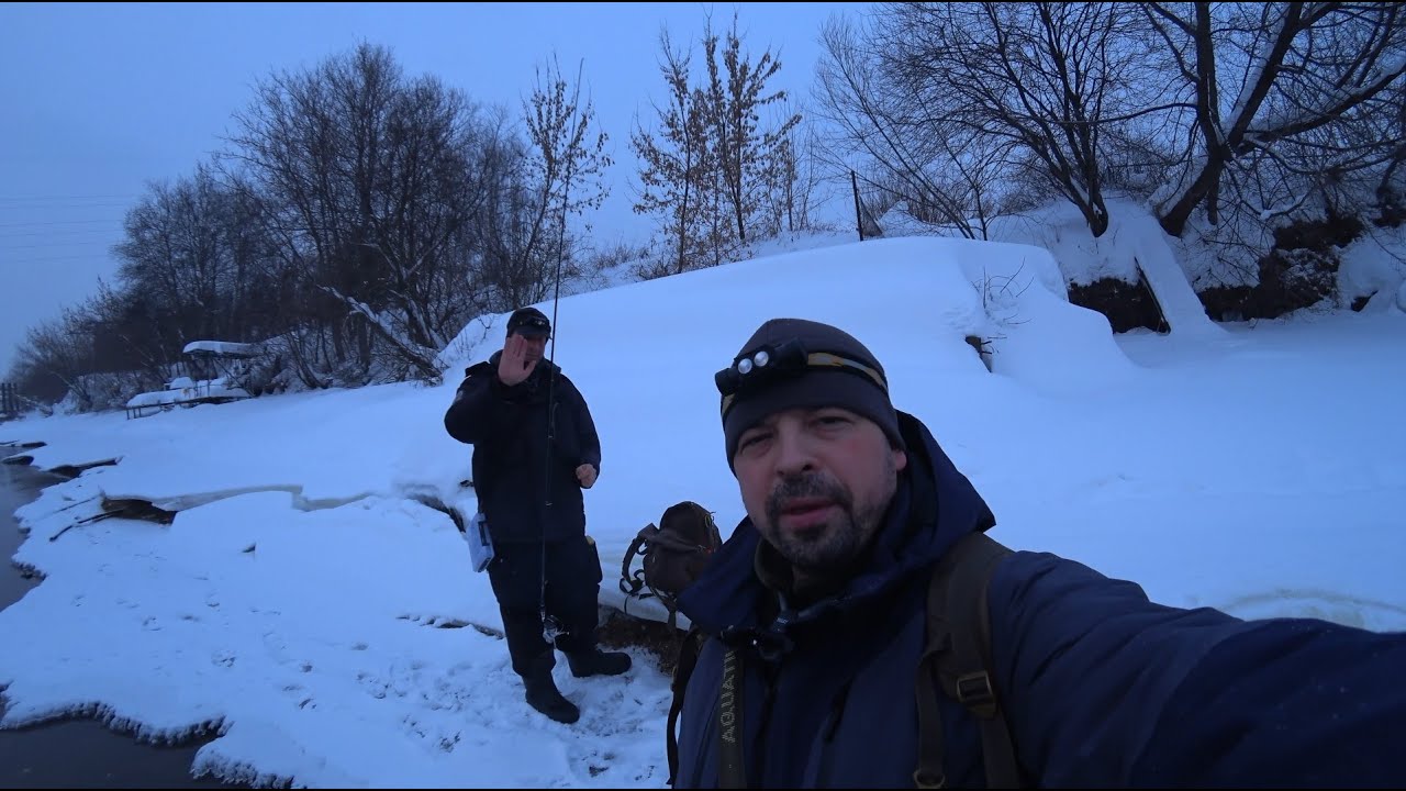 ПРОЩАЛЬНОЕ видео или как мы с Серёгой пороли судака на Москва реке в феврале 2026 на воблеры