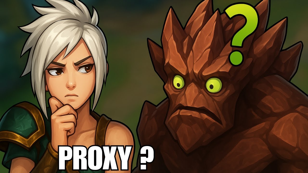 Jak grać Riven na Malphite ? Rób PROXY ! #44 Top