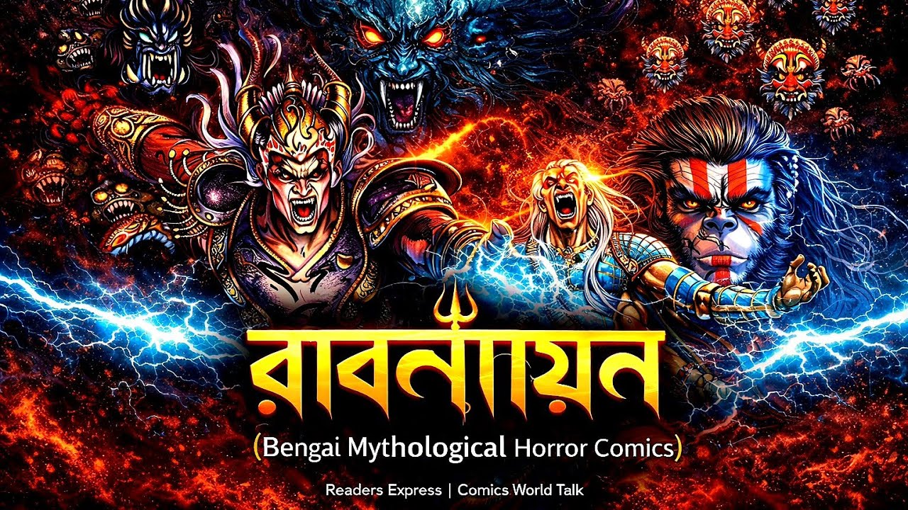 Rabanayan: Ravan Was Not Evil 😈 | Readers Express Bengali Comics Explained| comics world talk 