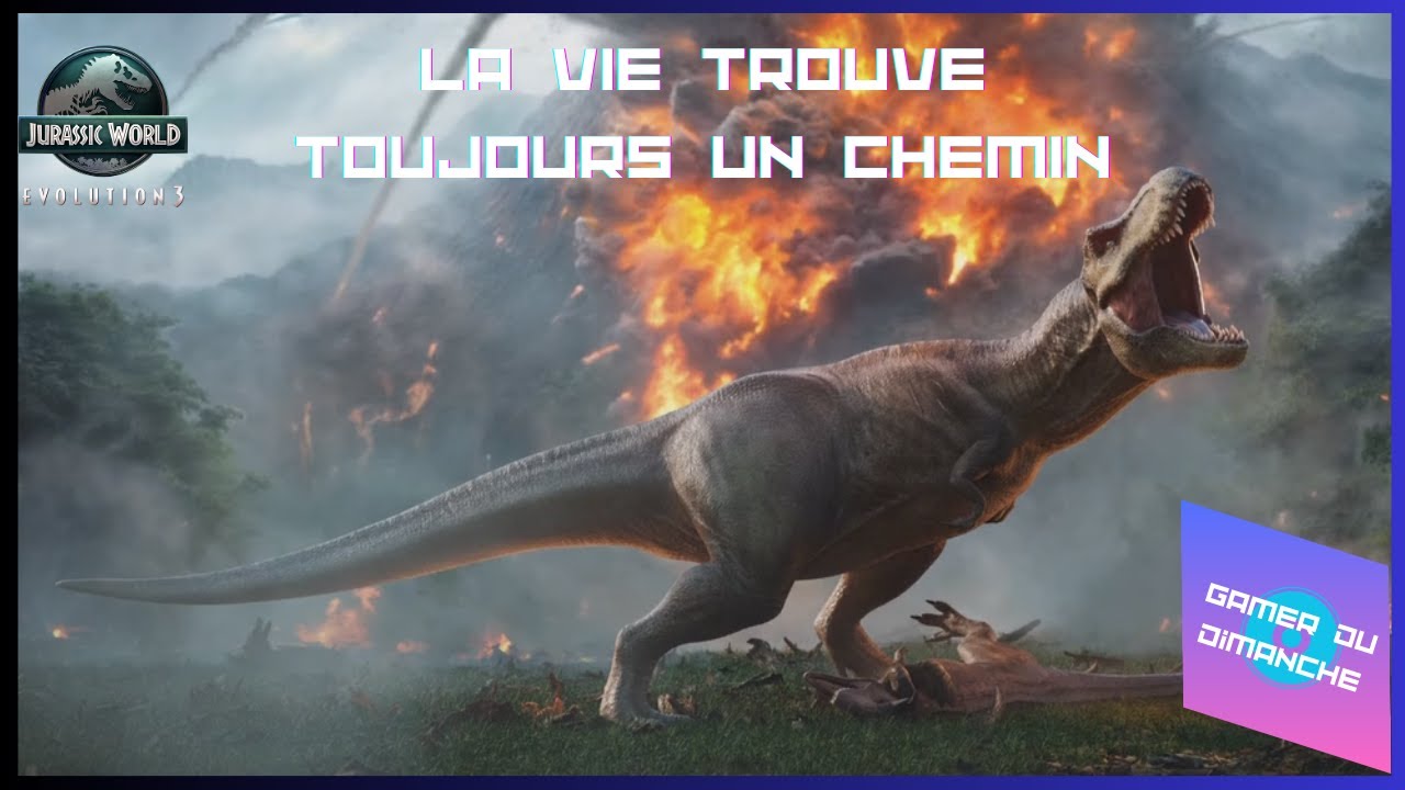 JURASSIC WORLD EVOLUTION 3 EPISODE 1 FR